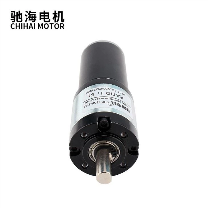 OEM DC 12v 24v Planetary DC Gear 3162 Motor With Rear Shaft