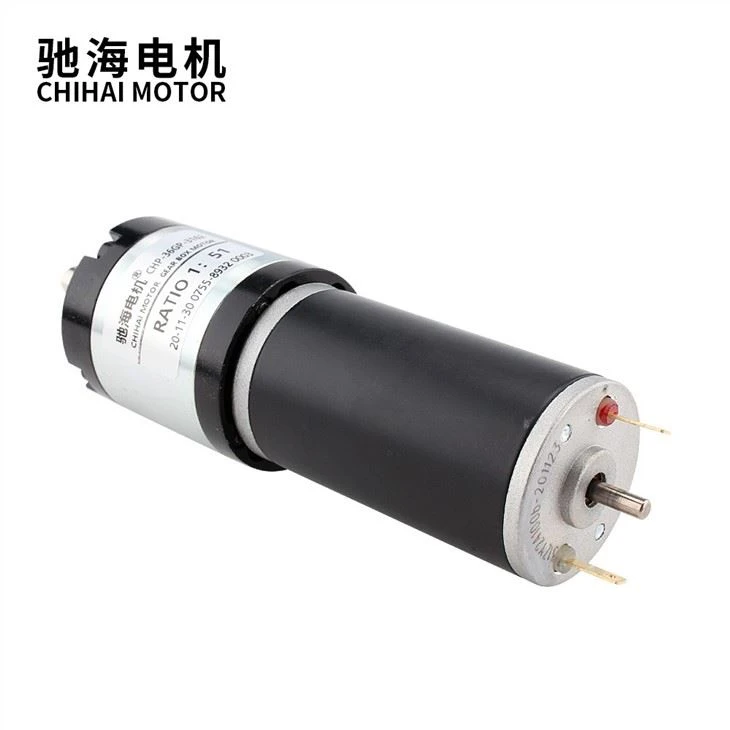 OEM DC 12v 24v Planetary DC Gear 3162 Motor With Rear Shaft