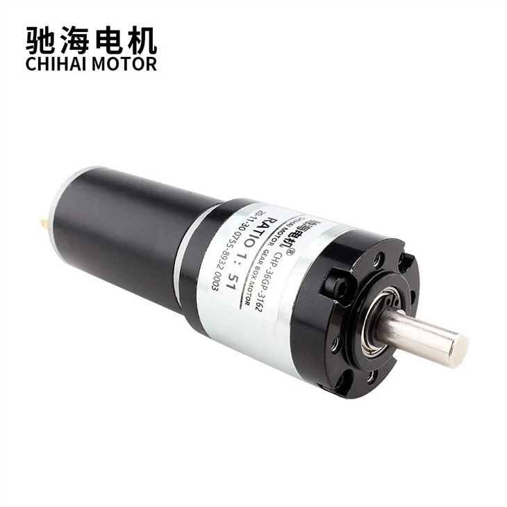 OEM DC 12v 24v Planetary DC Gear 3162 Motor With Rear Shaft